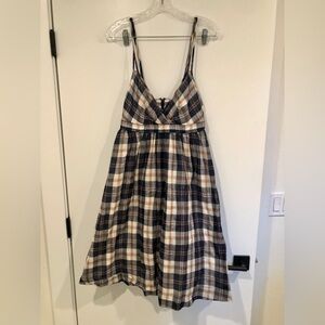 J Crew plaid summer dress